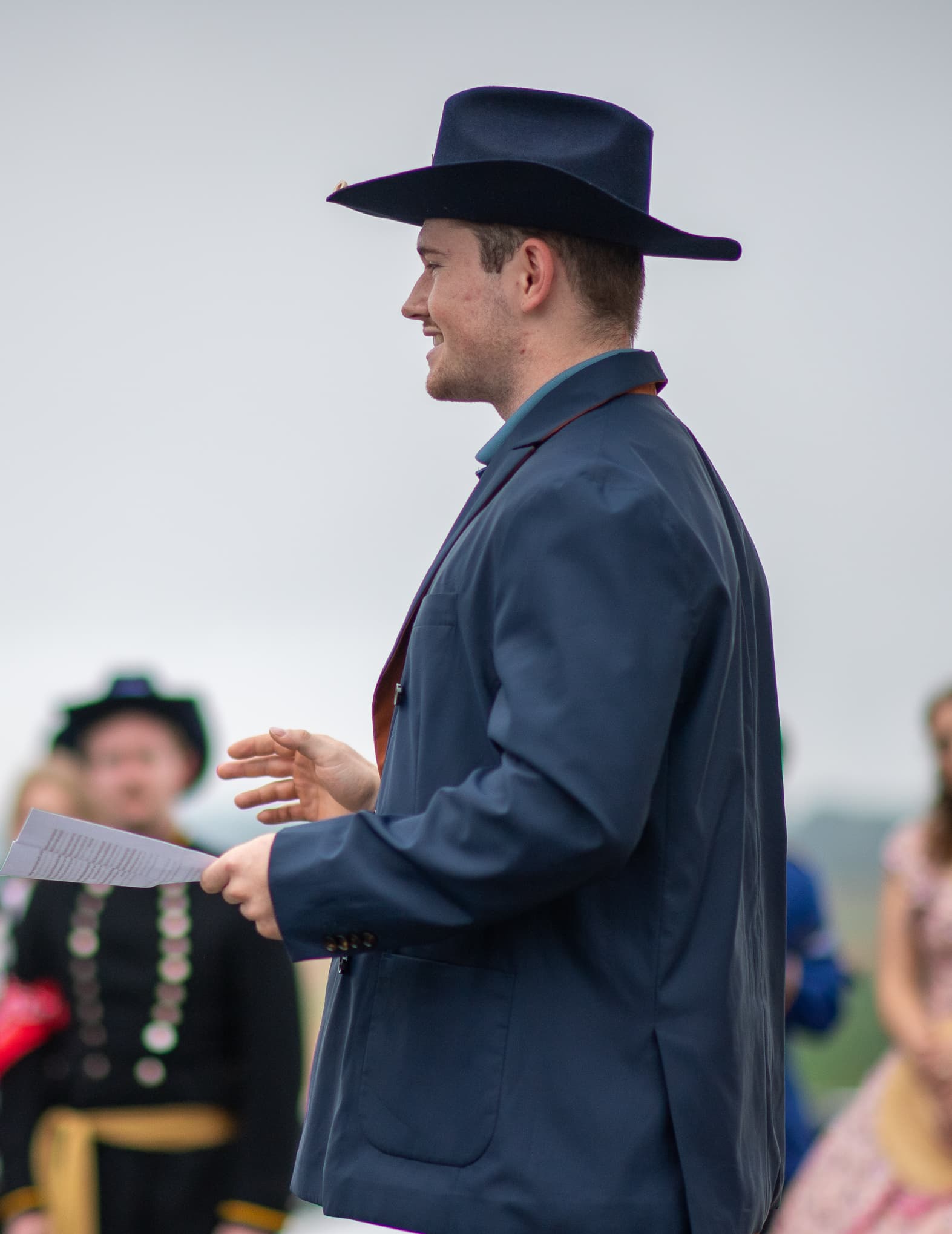 Students listening to a lecture